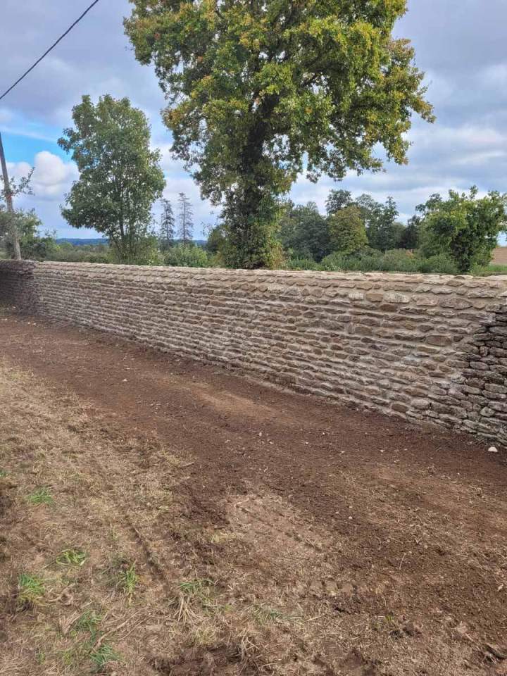 Clôture en pierre Alençon