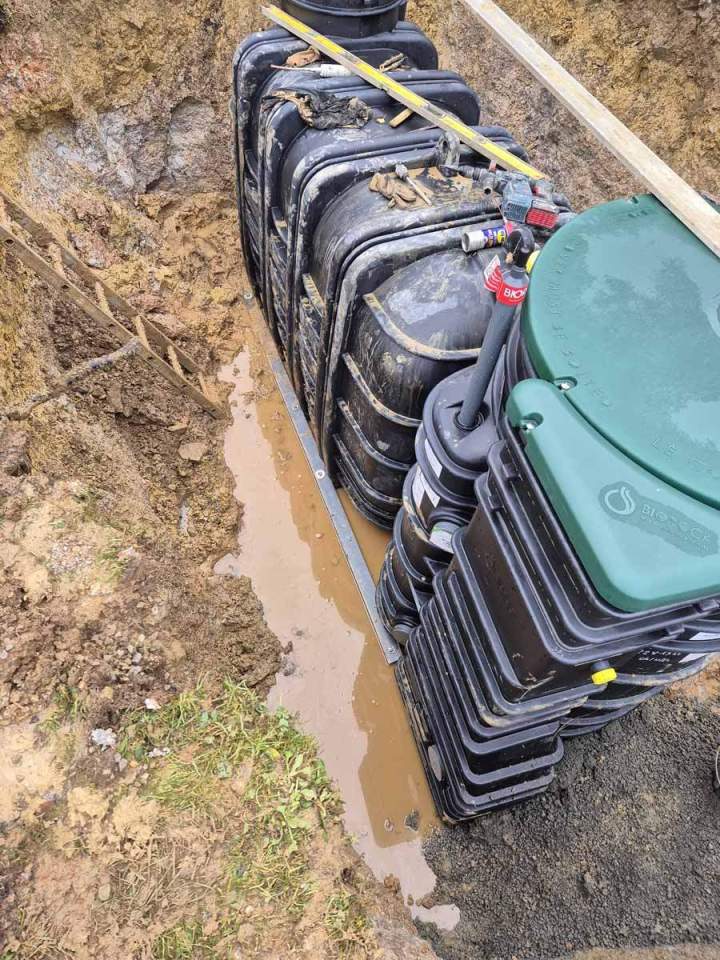 Installation de fosse septique Alençon