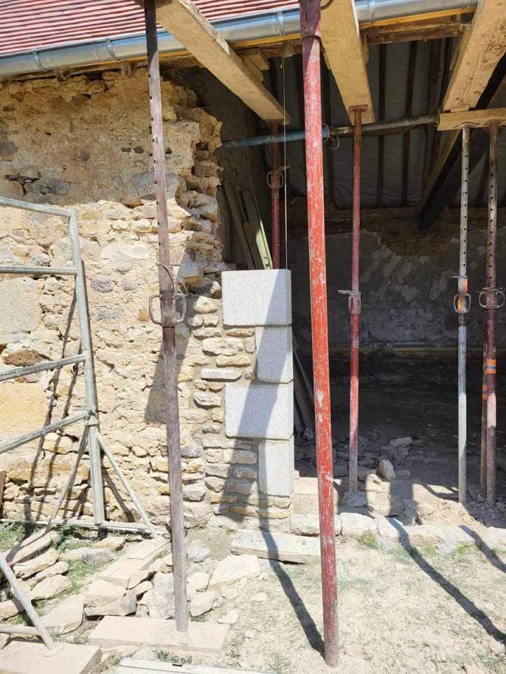 Création d’ouvertures de murs en pierre Alençon