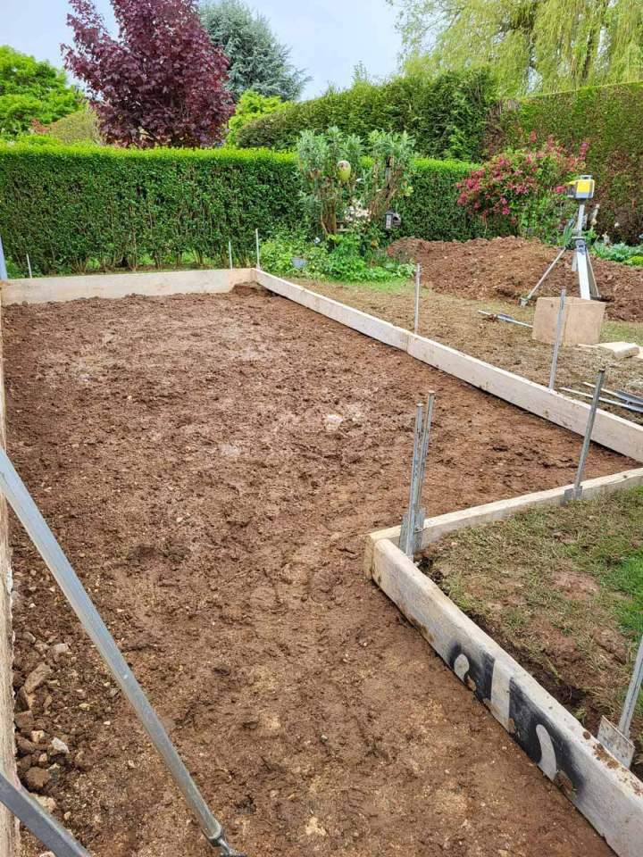 Travaux de terrassement avant aménagement Alençon